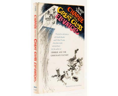 Dahl (Roald) Charlie and the Great Glass elevator, ninth printing, signed presentation inscription from the author "Timothy l