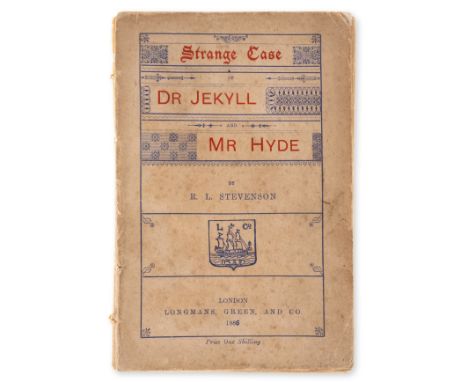 Stevenson (Robert Louis) Strange Case of Dr Jekyll and Mr Hyde, first English edition, first issue with date altered by hand 