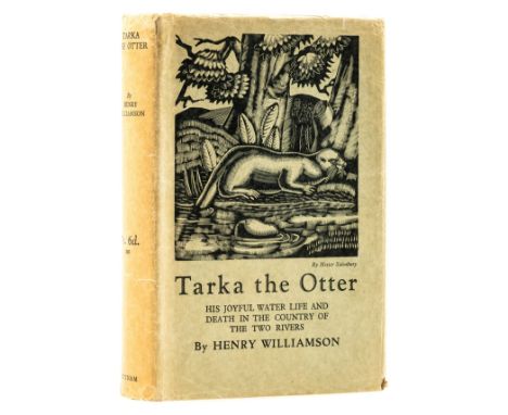 NO RESERVE Williamson (Henry) Tarka the Otter, first edition, light browning to endpapers, original cloth, dust-jacket, spine