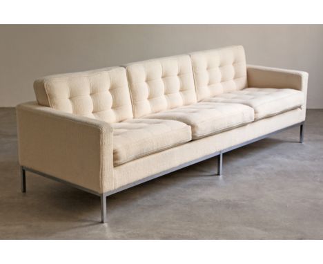 Florence Knoll, Knoll International, Lounge SofaFlorence KnollKnoll InternationalDesign 1954Lounge Sofa. Entwurf 1954. Verchr