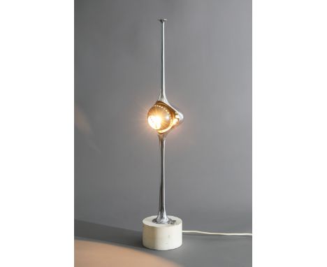 Angelo Lelii, Arredoluce, Table Lamp Cobra 12919Angelo LeliiArredoluceDesign 1962Tischleuchte Modell Cobra 12919. Entwurf um 