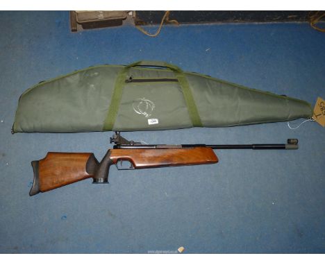 A Feinwerkbau Oberndorf/N L.G. Mod. Feinwerbau 300S Cal. 4.5/.177 side-lever Target Air rifle Serial No. 211895. Appeared to 