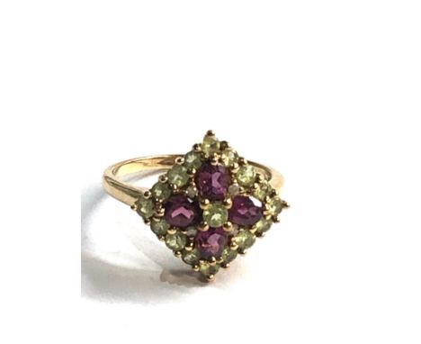 9ct gold dress Ring (2.6g) 