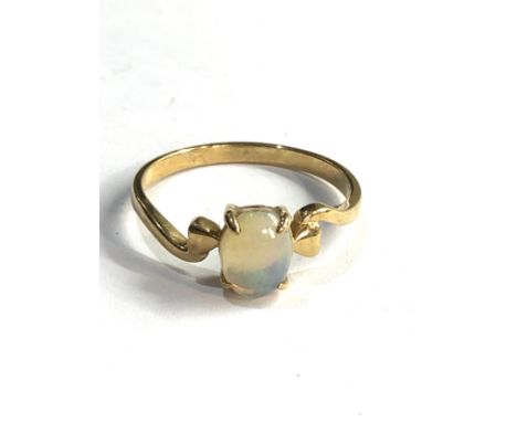 9ct gold opal ring 1.8 