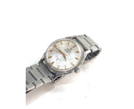 Omega Constellation Cal.551 Automatic chronometer gents Watch cross hair dial 24 jewel ref 167.005 movement No 21221311 in wo