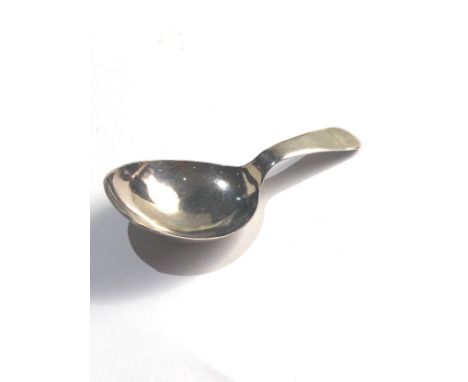 Antique georgian silver tea caddy spoon 