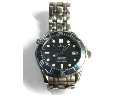 Omega Seamaster professional chronometer automatic 300m/1000ft Watch good Condition working order no warranty given 