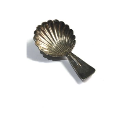Vintage Silver tea caddy spoon birmingham silver hallmarks makers W.F.C &amp; Co 