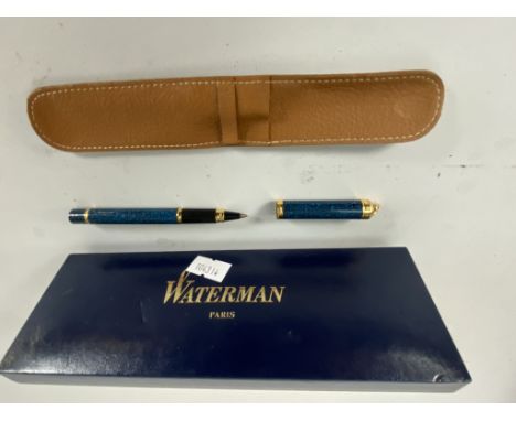 A Waterman Ballpoint pen in box