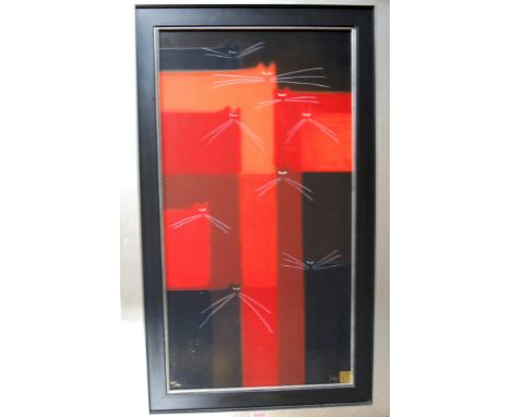 Govinder Nazran - Legion, signed giclee print, 71 x 38cm; and one other smaller example by the artist (2) 