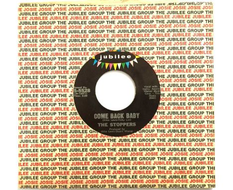 THE STOPPERS - COME BACK BABY / THE LA LA SONG 7" (JUBILEE - 45-5528). A killer 45 by The Stoppers to include Come Back Baby 