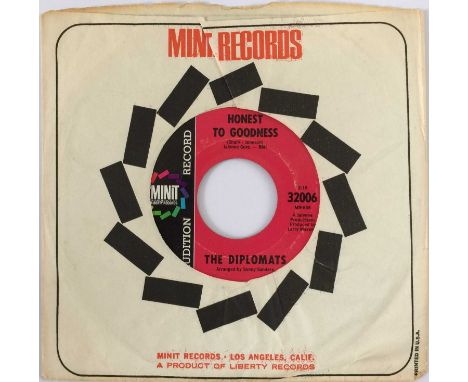 THE DIPLOMATS - HONEST TO GOODNESS 7" (MINIT - 32006). A fantastic example of The Diplomats - Honest To Goodness / Don't Bug 