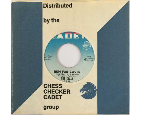 THE DELLS - RUN FOR COVER 7" (CADET 5551). A killer 45 here by The Dells to include Run For Cover / Over Again (Cadet 5551). 
