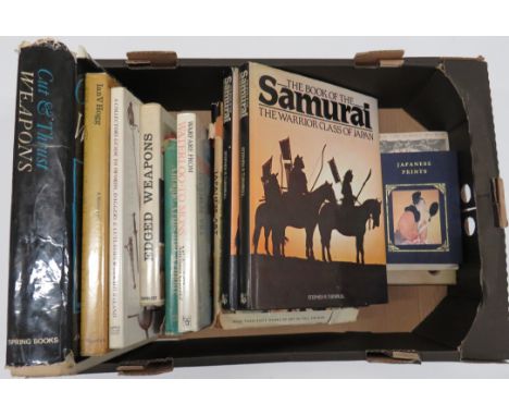 Selection of Weapon Orientated Books including Cut &amp; Thrust Weapons by Wagner ... History Of Artillery by Hogg ... Swords