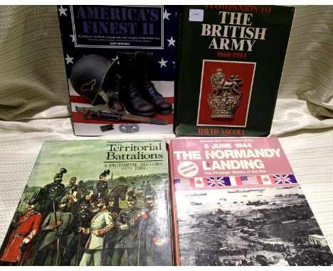 Four military related books. P&amp;P Group 2 (£18+VAT for the first lot and £3+VAT for subsequent lots) 