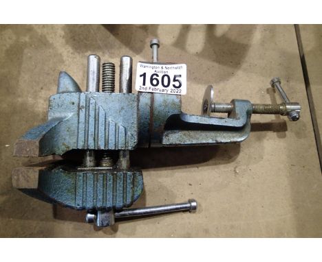 PEB adjustable bench vice. Not available for in-house P&amp;P, contact Paul O'Hea at Mailboxes on 01925 659133 