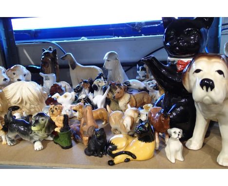 Collection of mainly ceramic animals. Not available for in-house P&amp;P, contact Paul O'Hea at Mailboxes on 01925 659133 