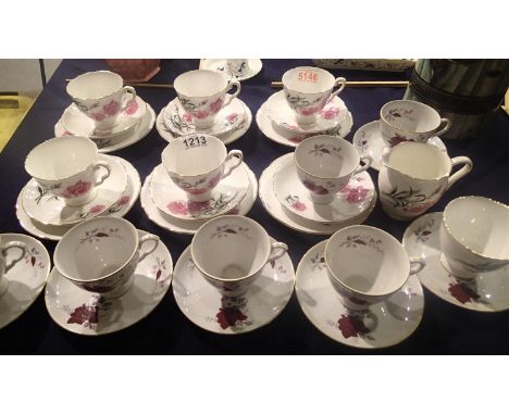 Royal Stafford part tea service in the Berkeley Rose and A Rose To Remember patterns. Not available for in-house P&amp;P, con