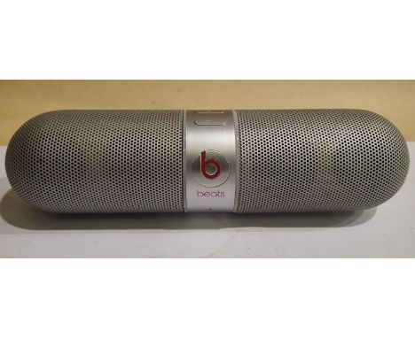 Beats Pill portable speaker by Dr Dre. P&amp;P Group 1 (£14+VAT for the first lot and £1+VAT for subsequent lots) 