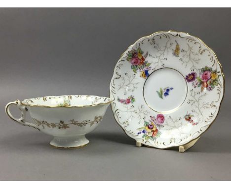 COALPORT PART TEA SERVICE,comprising three trios