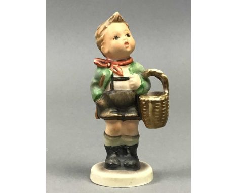 GROUP OF SIX HUMMEL FIGURES,the tallest 11cm