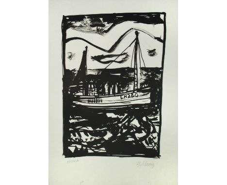 § John Bellany, CBE, RA, HRSA (Scottish, 1942–2013) Archive signed lower right "Bellany" lithograph 51 x 36cm (20 x 14in)  Co