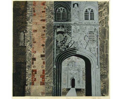 § Walter Hoyle (British, 1922-2000) St John's, Cambridge signed lower right "Walter Hoyle" lithograph 58 x 58cm (23 x 23in) W
