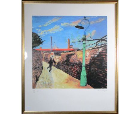 § Carel Weight, CBE, RA (British, 1908-1997) Running Man, signed lower right in pencil "Carel Weight" and numbered "VII/XV A.