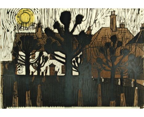 § Robert Tavener, RE (British, 1920-2004) Pollarded Trees No. 1 signed lower left "Robert Tavener '64", artist's proof, numbe