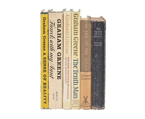 Greene (Graham), The End of the Affair, first edition, London: William Heinemann Ltd, 1951, original dustjacket, some wear, o