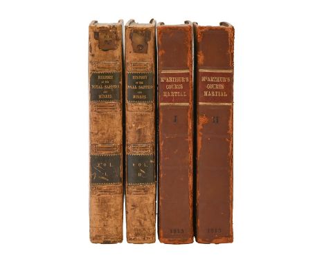 Military. Connolly (T.W.J., Quartermaster-Sergeant of the Corps), The History of the Corps of Royal Sappers and Miners, two v