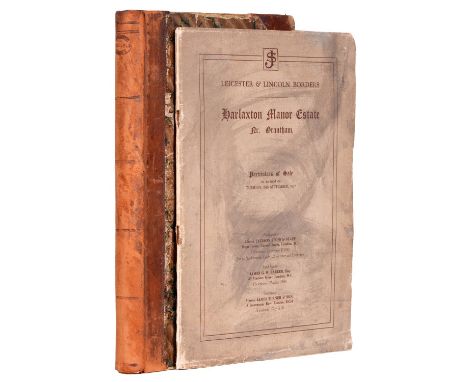 Lincolnshire Country Houses. Sir William Earle Welby-Gregory, 4th Baronet, DL (1829-1898),&nbsp;his account of the rebuilding
