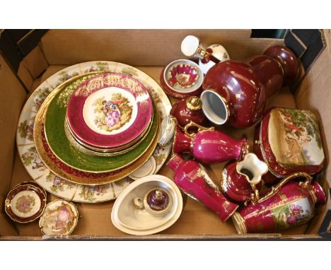 A quantity of Limoges dinner, tea and trinket ware, 20th c,  