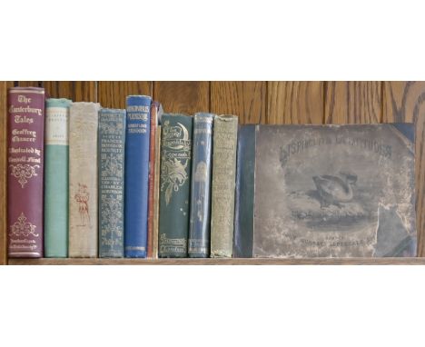 Illustrated Books.&nbsp;Flint (William Russell, illustrator), The Canterbury Tales of Geoffrey Chaucer, first edition thus, 1