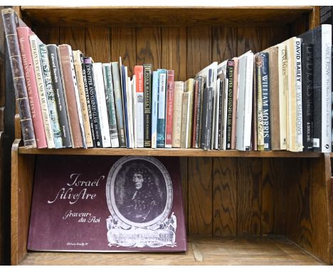 Books. One &amp; a half shelves of print-making, some art history and photography, including a 19th c folio of eleven prints 