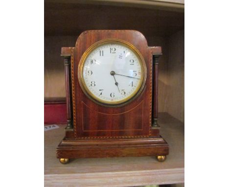 An Edwardian mantel clock