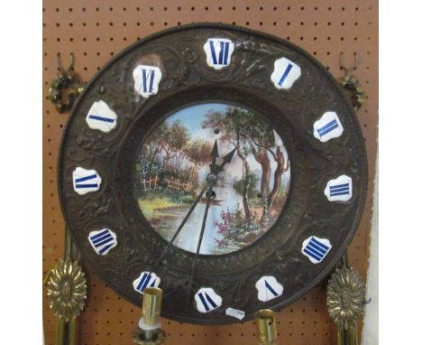 A wall clock