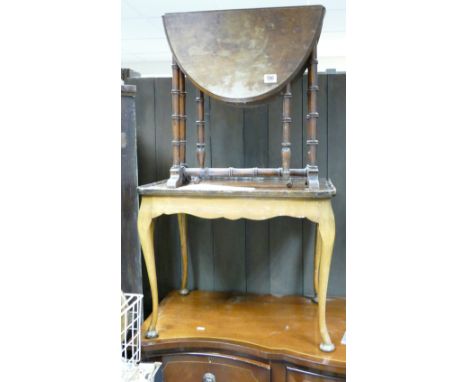 Victorian Faux Bamboo Sutherland Table: together with similar item(2)