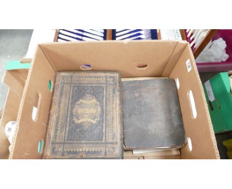 Two Family Bibles: one dated 1788 together with later similar item(2)