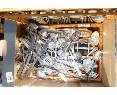 A Collection of Vintage Silver Plated Cutlery: