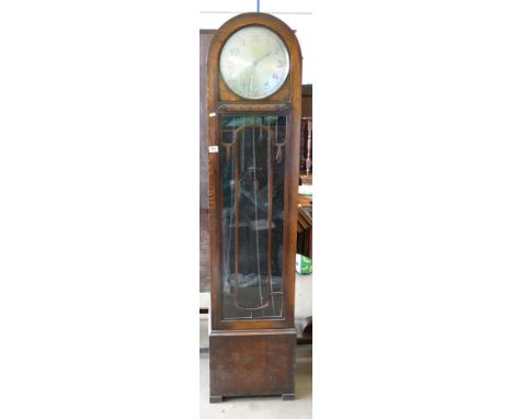 Oak Cased Art Deco Grandfather clock:
