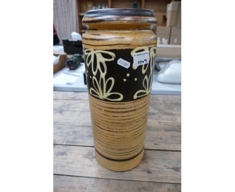 Large West German Art Pottery Vase: