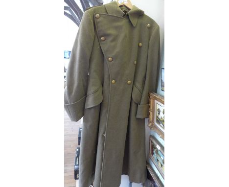 A British army overcoat