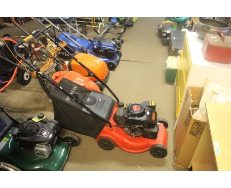 A Champion petrol rotary lawnmower 