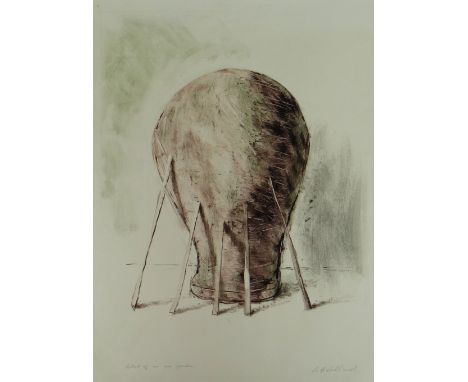 Entitled 'Portrait of an Art Dealer', signed in pencil75 x 55cmsprivate collection South Wales, consigned via our Cardiff off