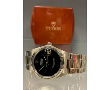 Rolex Tudor - Oyster Perpetual Datejust Superlative Chronometer officially Certified stainless steel 9052 wristwatch, 34mm ca