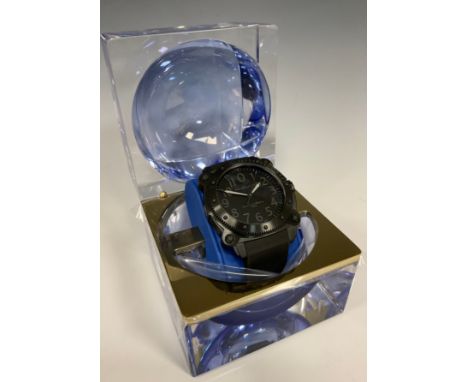 Hamilton - a Khaki Tenet Navy Below Zero limited edition automatic wristwatch, ref 20M K1A ZUT, serial no H785050, all black 