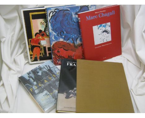 ROLAND DOSCHKA: MARC CHAGALL, CERAMIC MASTERPIECES, Prestel 2003 1st edn, orig cl d/w + WERNER HAFTMANN: MARC CHAGALL GOUACHE
