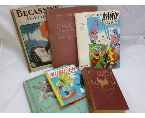 CHARLES ROBERT-DUMAS: CONTS VERTS DE MA MERE - GRAND, ill Maurice Berty, Paris 1926, 6 col'd plts as called for, 4to, orig pi