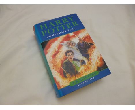 J K ROWLING: HARRY POTTER AND THE HALF-BLOOD PRINCE, 2005 1st edn, signed on dedication pge, orig pict bd d/w  